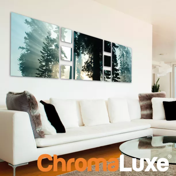 ChromaLuxe Aluminiumplatte
