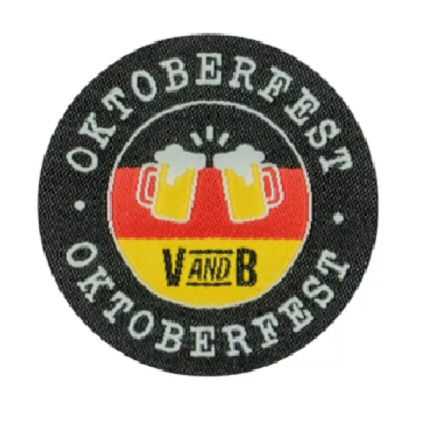Gewebte Patches